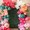 Pink Flamingo Balloons Garland Arch Kit (Pink Green+Flamingo)